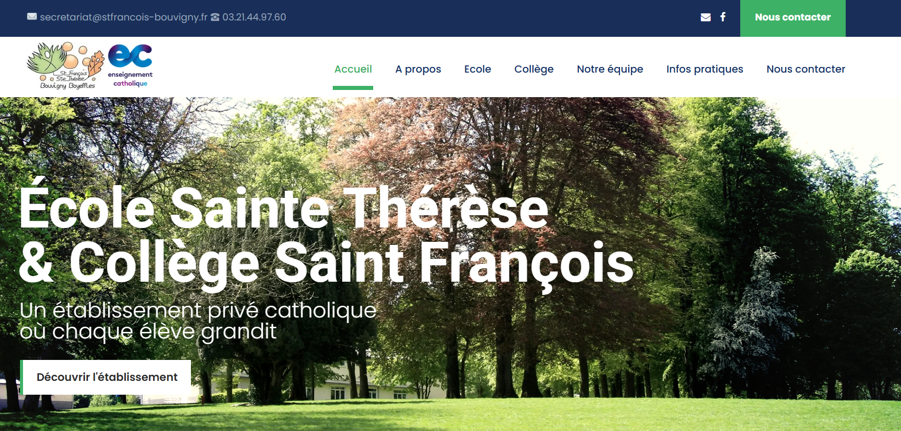 Image du projet Institution Sainte Thérèse & Collège Saint François
